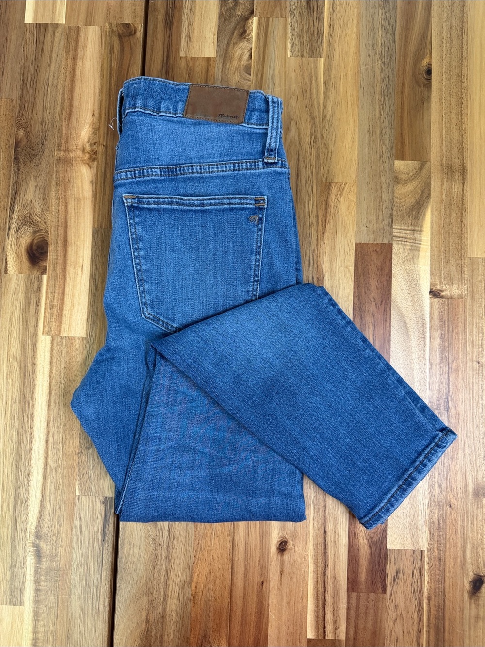 Madewell 9” High Rise Skinny Crop Jeans